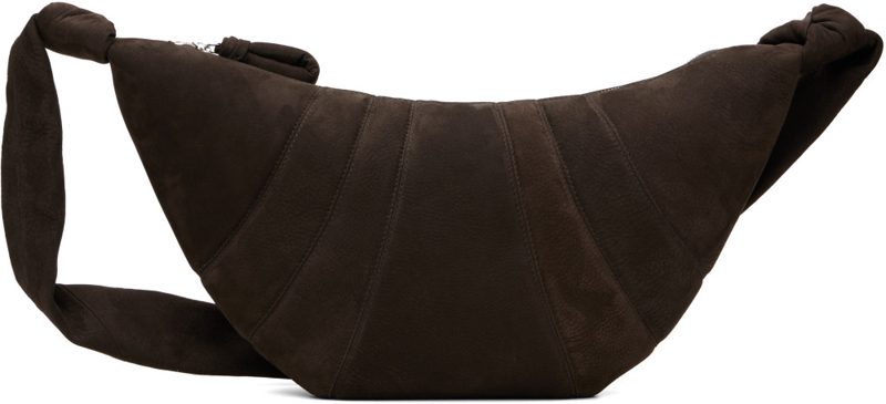 Brown Medium Croissant Bag 262646M170011