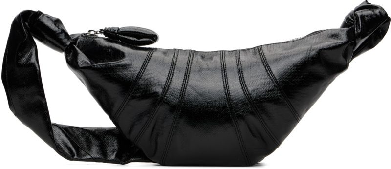 Black Small Croissant Bag 262646M170022