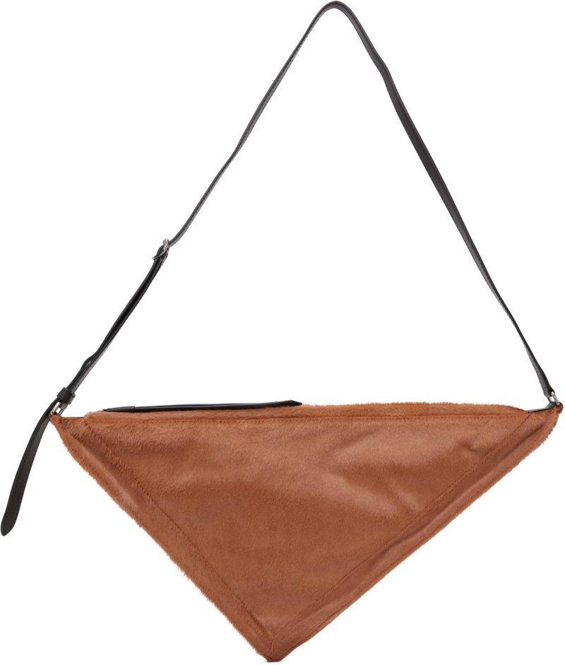 Tan Pocket Scarf Bag 262646M170004