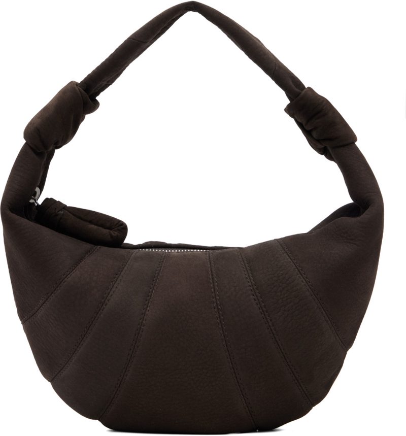 Brown Mini Fortune Croissant Bag 262646F048002
