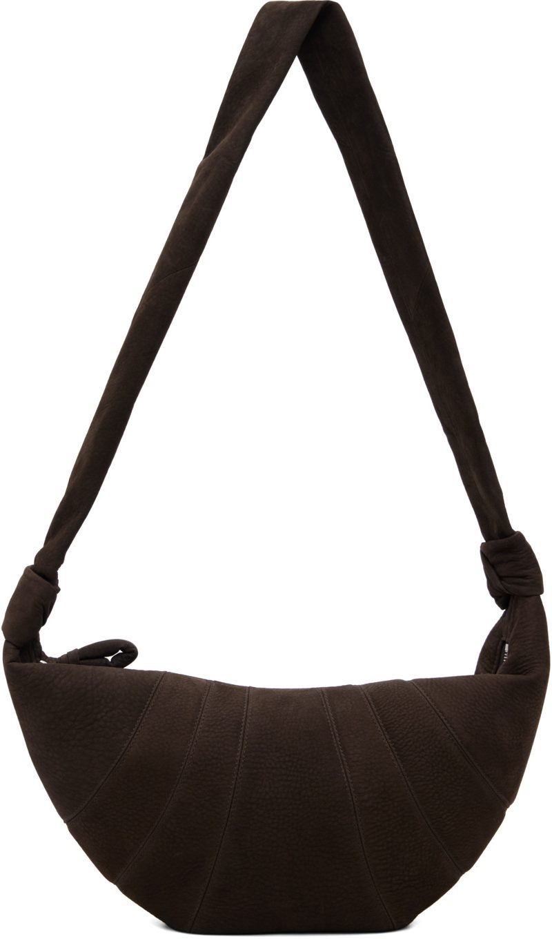 Brown Medium Croissant Bag 262646F048014