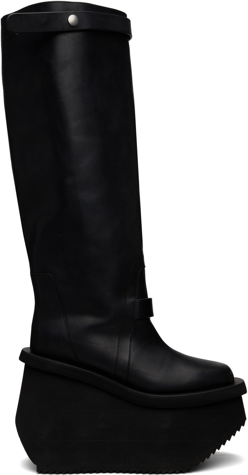 Black Tower Naska Factory Knee Boots 262232M222003
