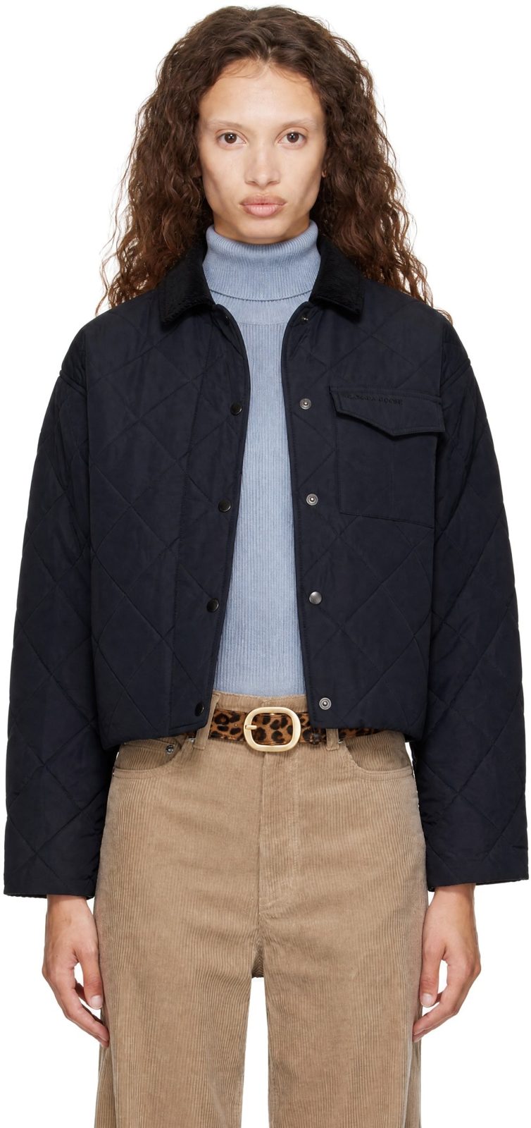 Black Terra Jacket 262014F063004