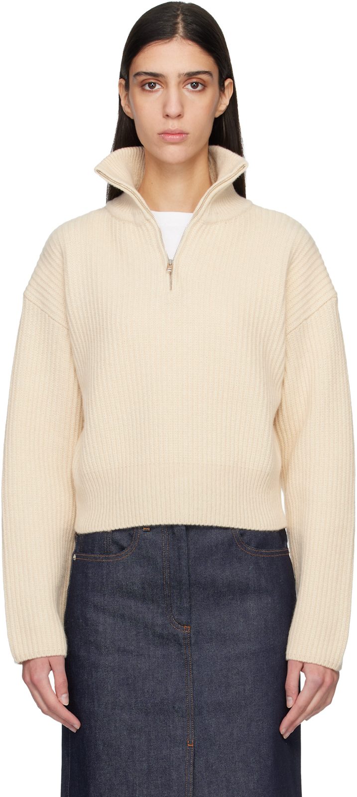 ์คํํ์ดํธ Wide-Rib Sweater 261252F108003