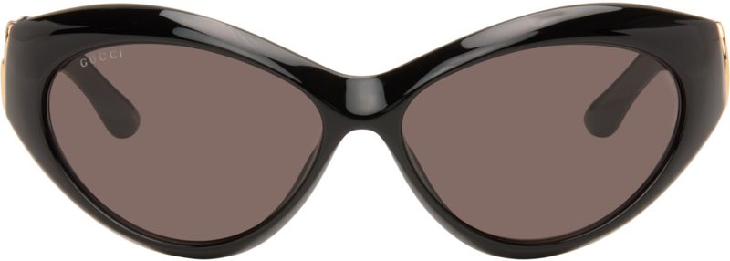 Black Cat Eye Frame Sunglasses 262451F005049