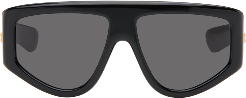 Black Classic Shield Sunglasses 262798M134015