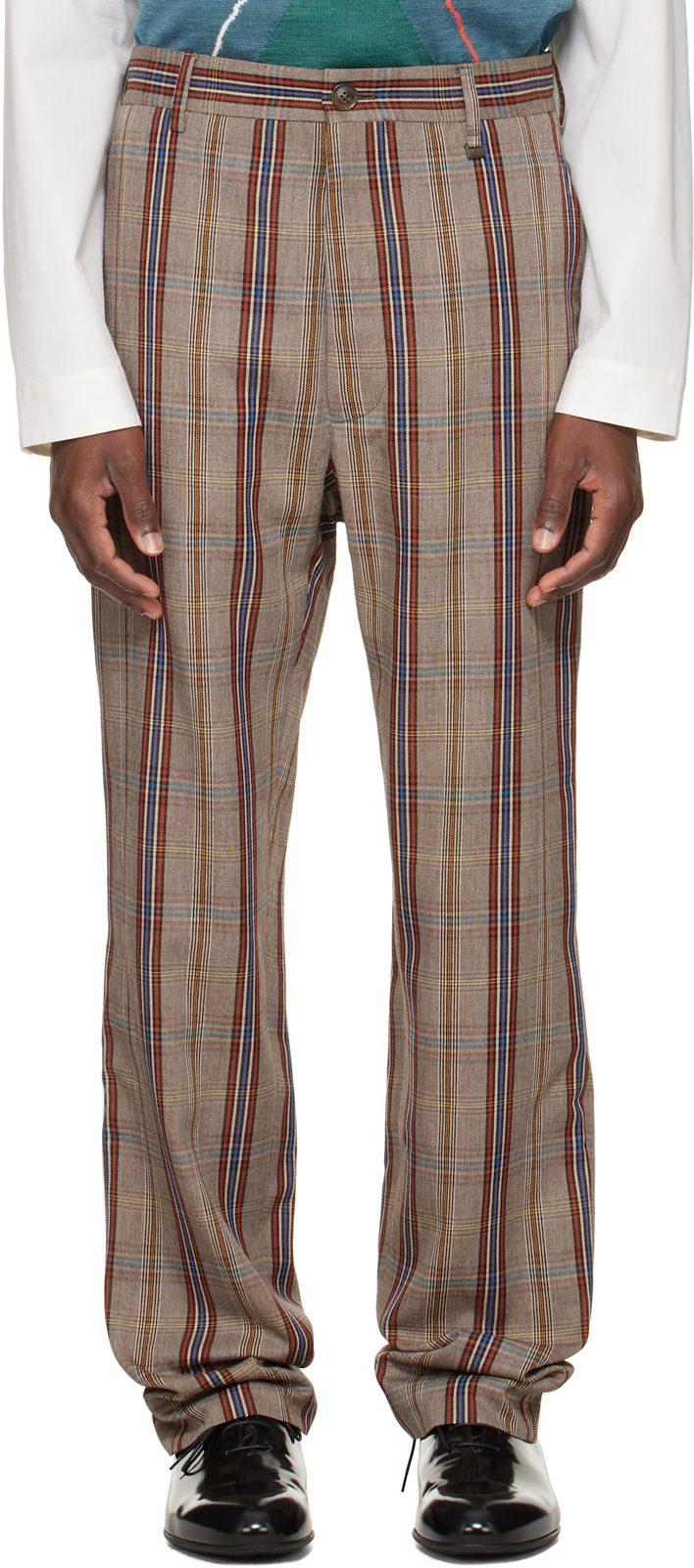 Beige Cruise Trousers 262314M191001