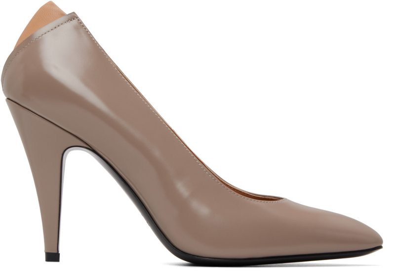 Taupe Alma Heels 262249F122010