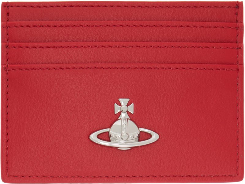 Red Flat Card Holder 262314F037031
