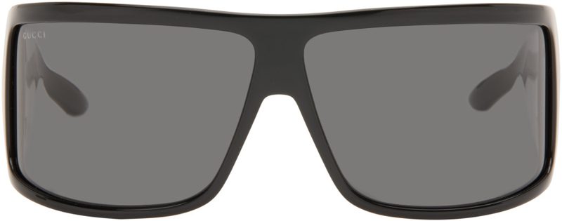 Black Mask Frame Sunglasses 262451M134059