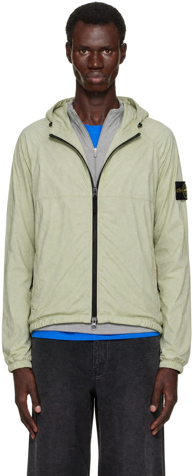 Beige Q100020 Ultralight Nylon Stretch-TC Jacket 262828M180005