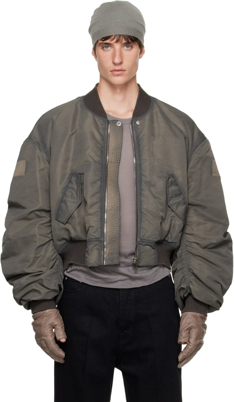 Gray Tower Secchia Flight Jacket 262232M175008