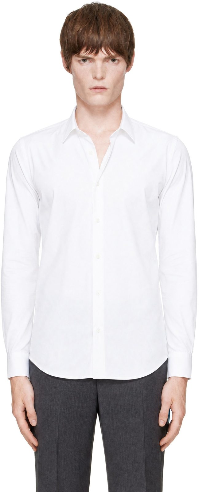 White Cotton Ami de Coeur Shirt 262482M192001