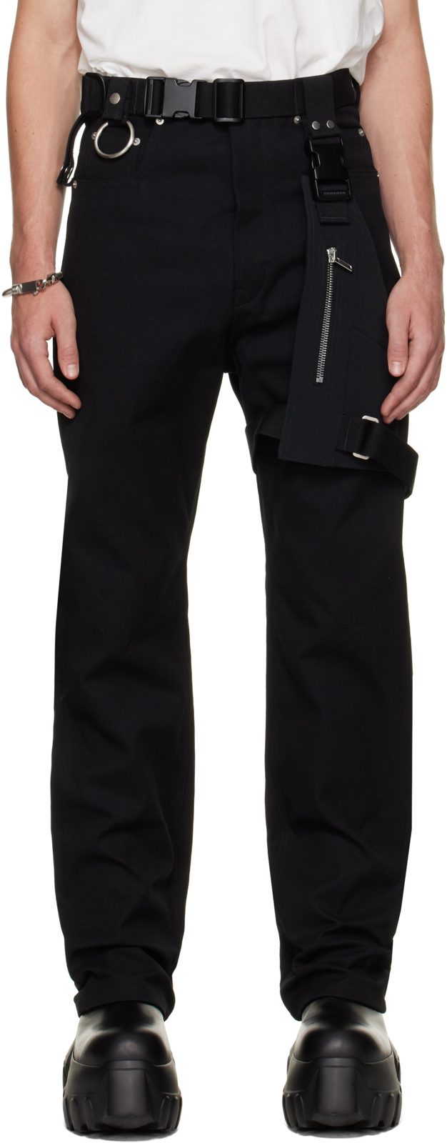Black Tower Holster Cargo Pants 262232M188041