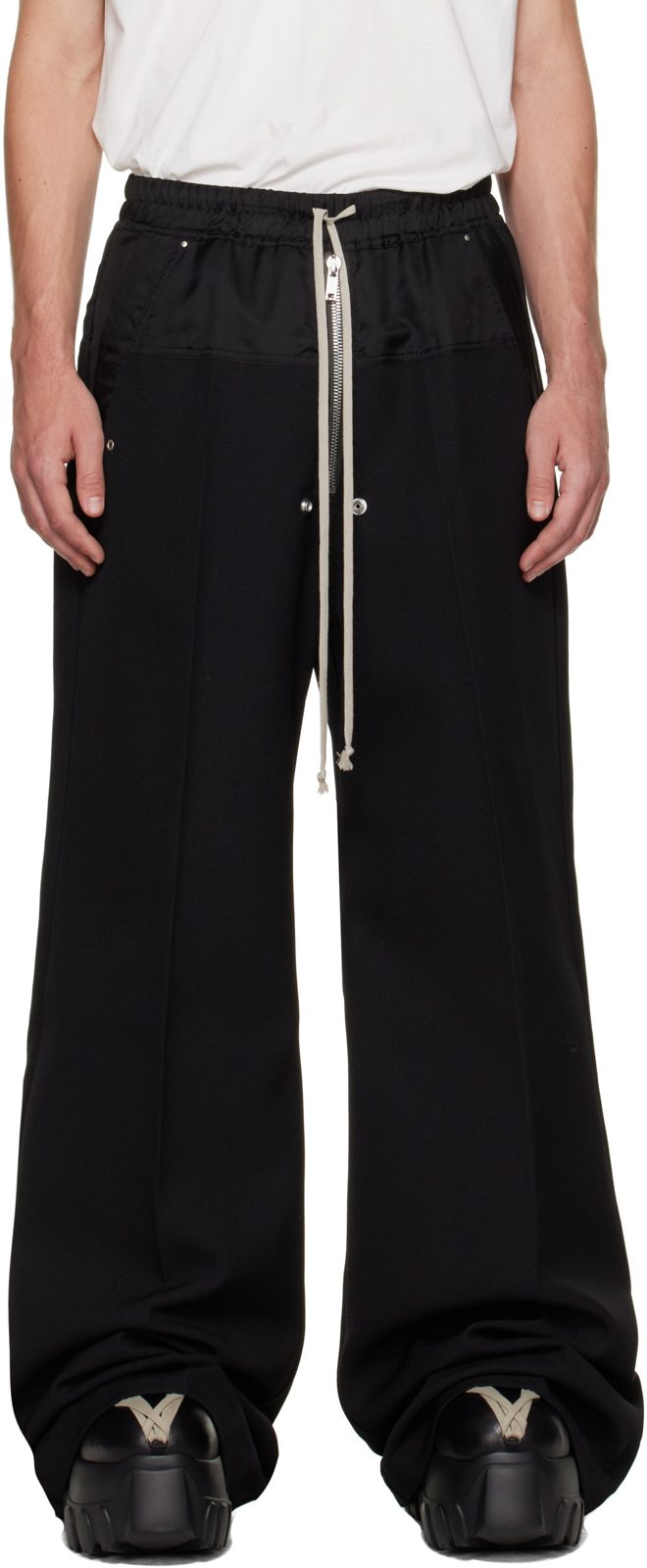 Black Tower Wide Bela Trousers 262232M191079