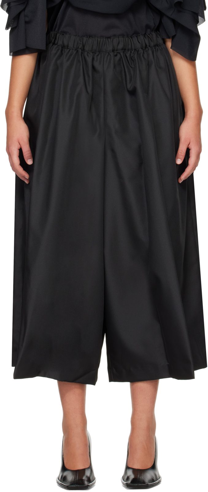 Comme des Garcons Black Gathering Twill TRousers 262245F087001