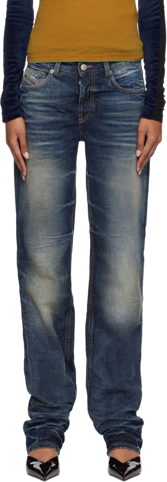 Blue D-Liet Jeans 262001F069035