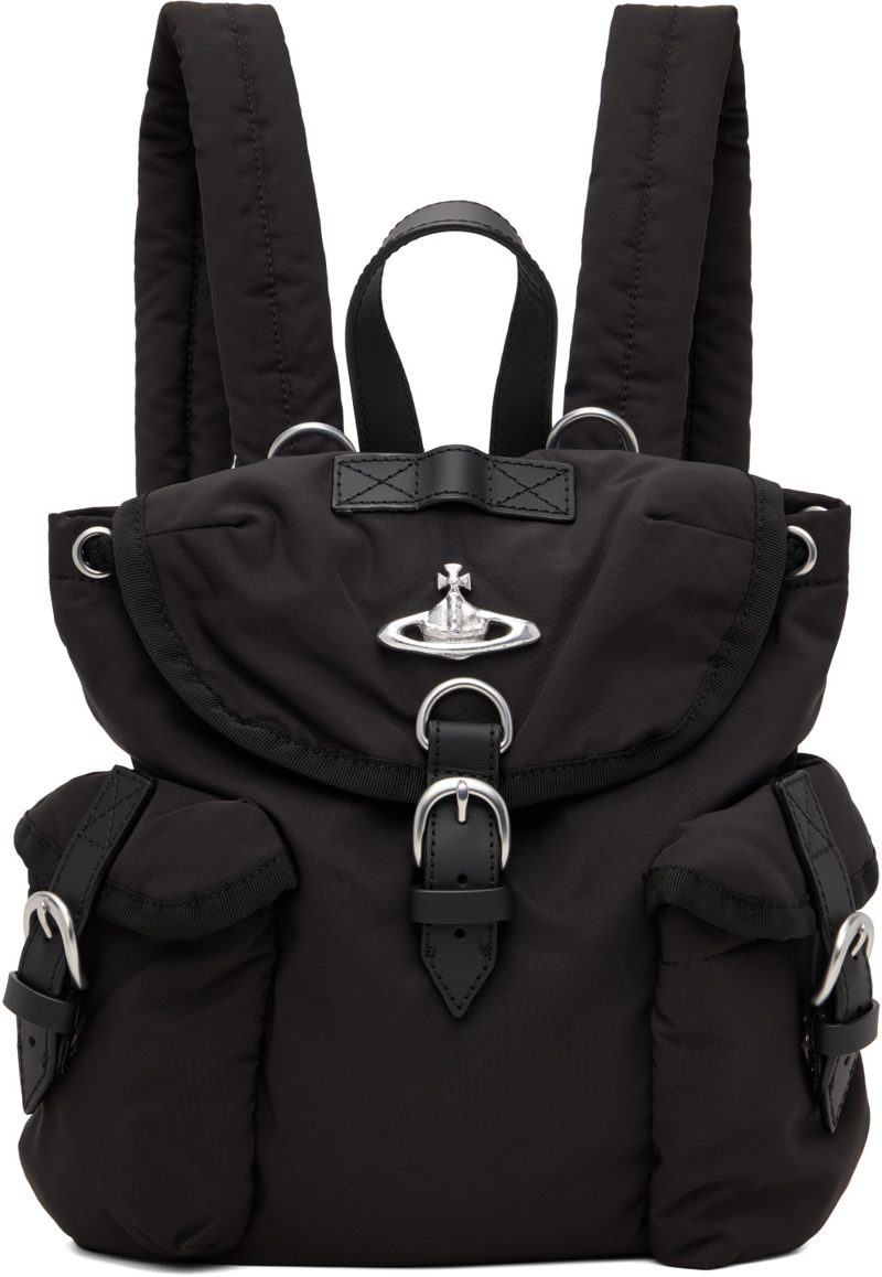 Black Highland Small Backpack 262314M166002