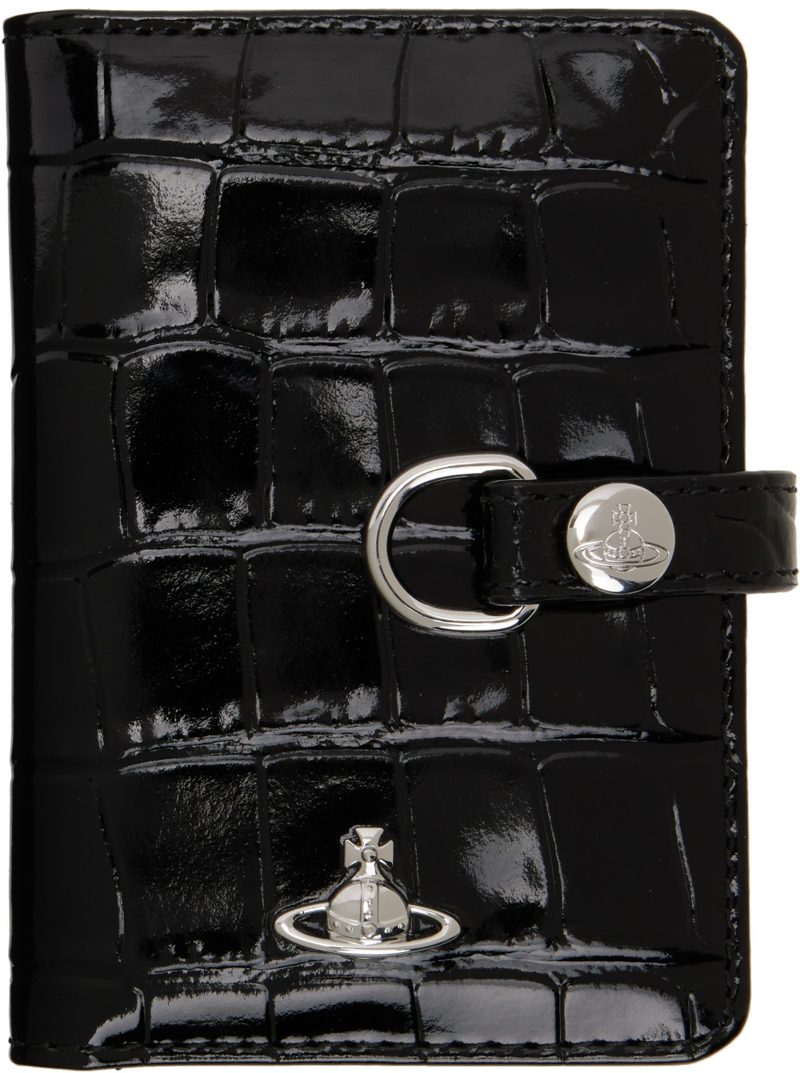 Black Vertical Flap Card Holder 262314F037040