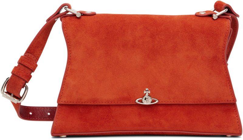 Orange Bianca Small Shoulder Bag 262314F048068