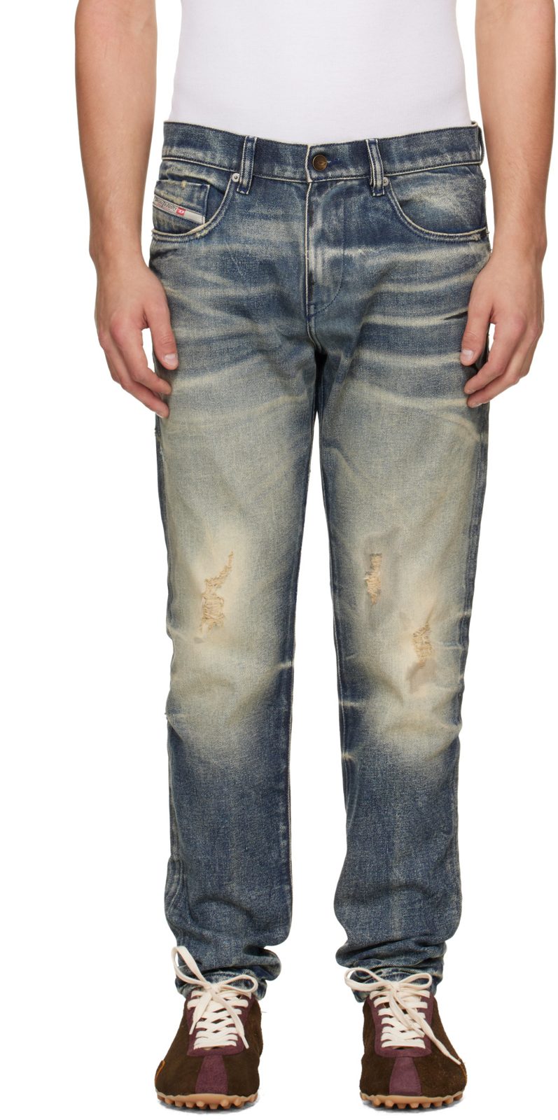 Blue 2019 D-Strukt Jeans 262001M186033