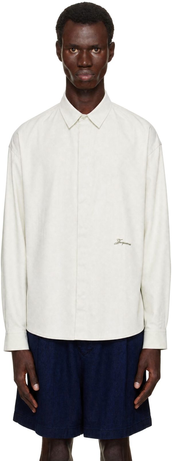 Khaki The Simon Shirt 252553M192017
