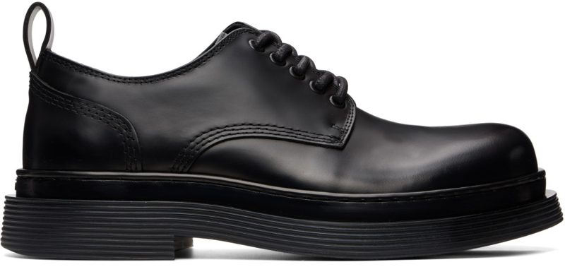 Black Cow Leather Derbys 262482M225000