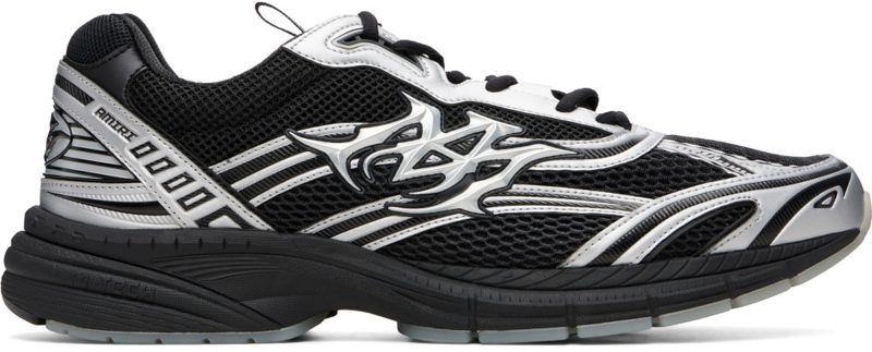 Black Metallic M-Tech Sneakers 262886M237070