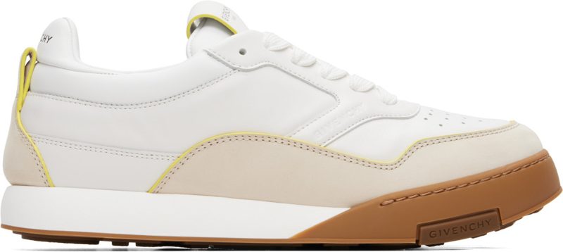 White [GIVENCHY] Yard Leather Sneakers 262278M237015