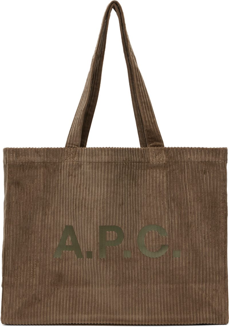 Taupe Diane Shopping Tote 262252M172047