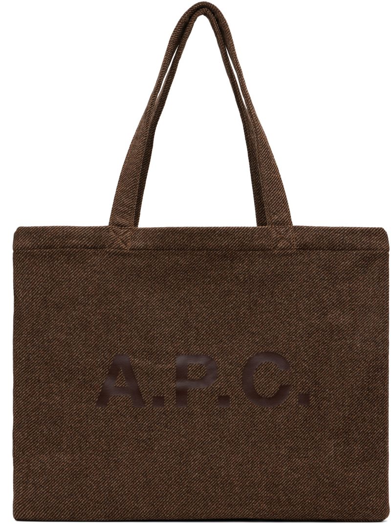 Brown Diane Shopping Tote 262252M172046