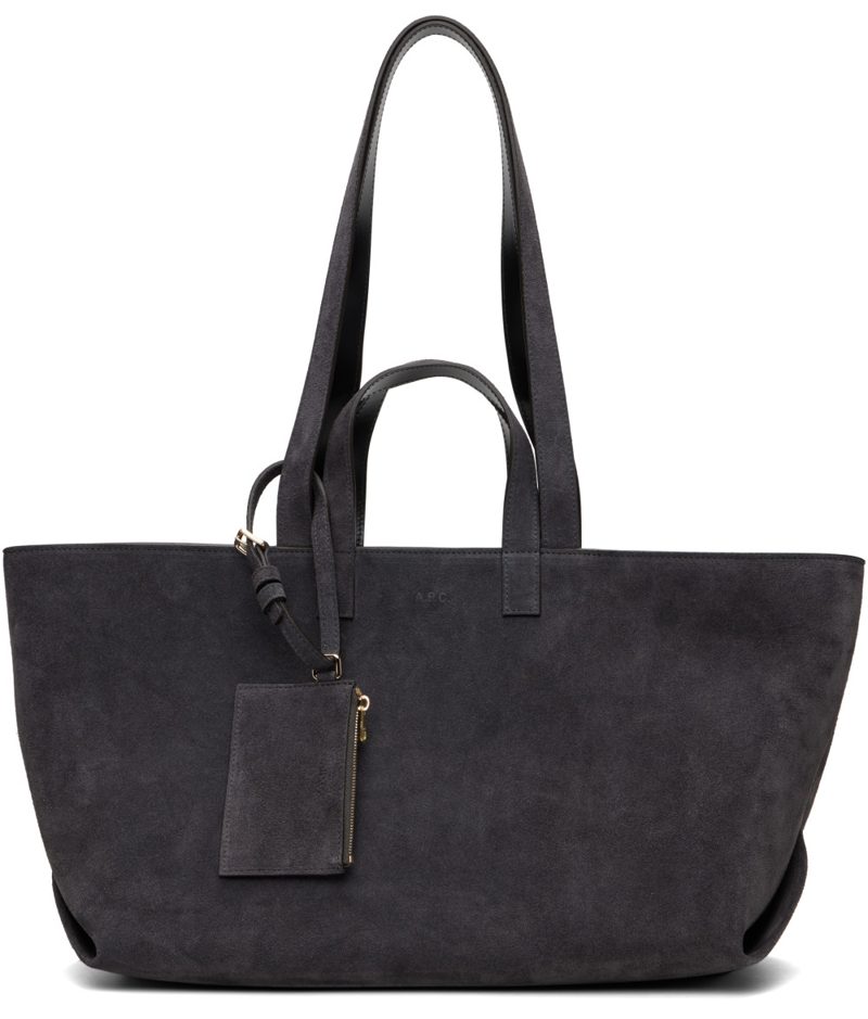 Gray Drummer Tote 262252F049042