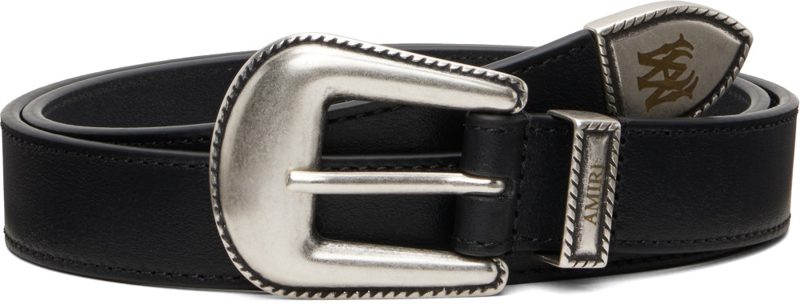 Black Western Belt 262886M131007