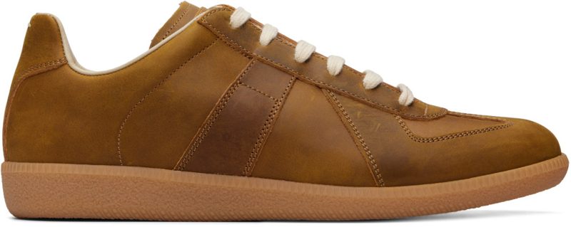 Tan Replica Sneakers 262168M237044