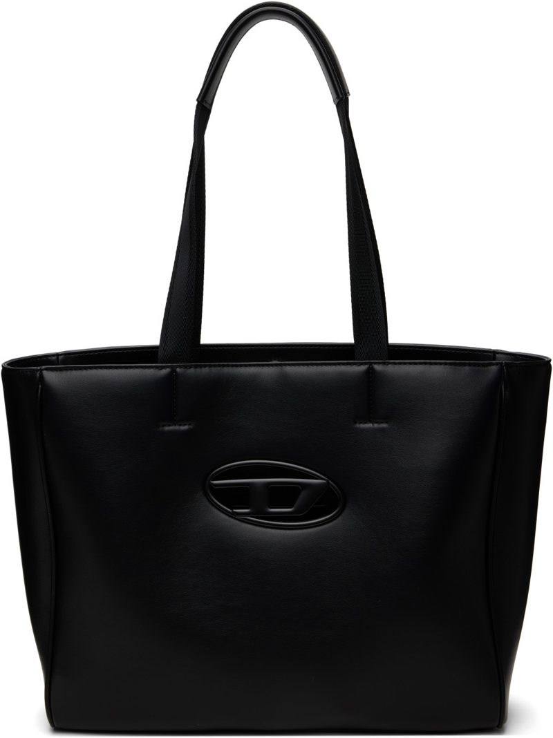 Black Holi-D-Square Bonded Neoprene Shopper Tote 262001M172004