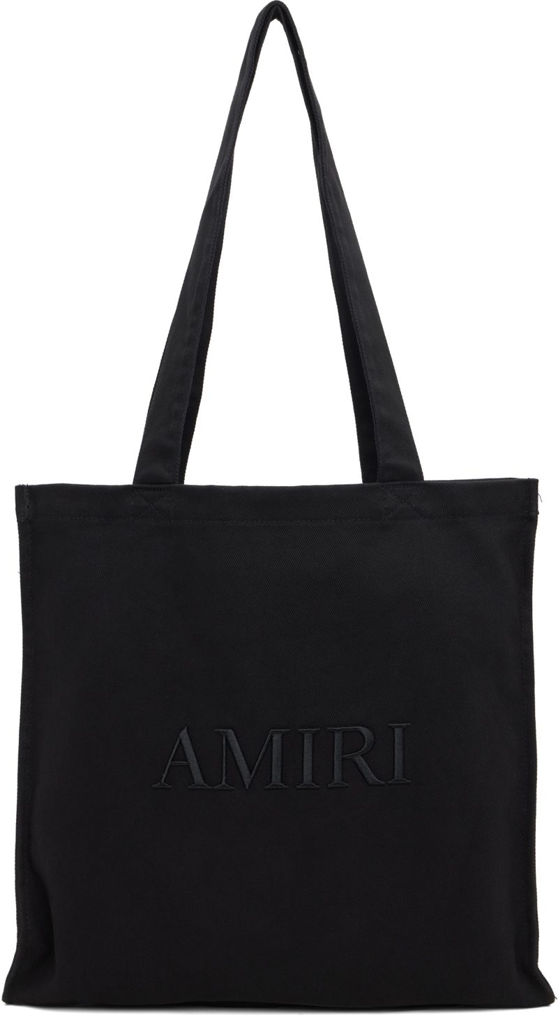 Black [아미리] Canvas Tote 262886M172001