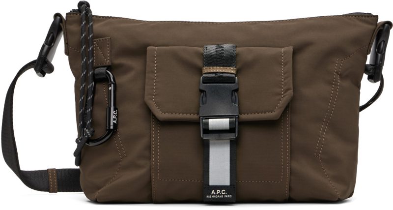 Khaki Trek Satchel 262252M170034