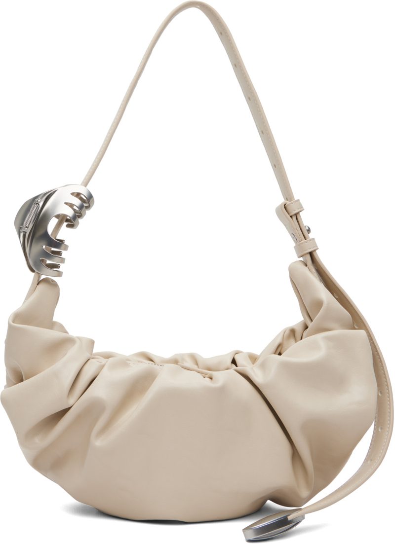 Beige Grab-D-Small Scrunched Bag 262001F048011