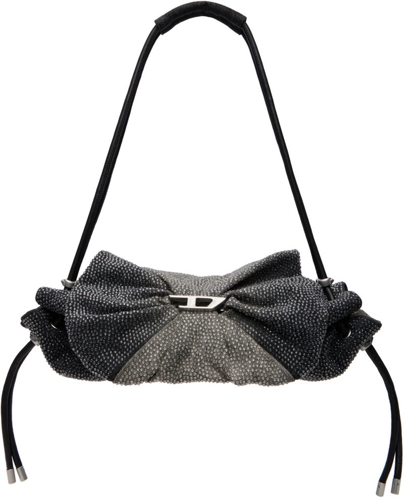 Gray Scrunch-D Shoulder S Bag 262001F048012