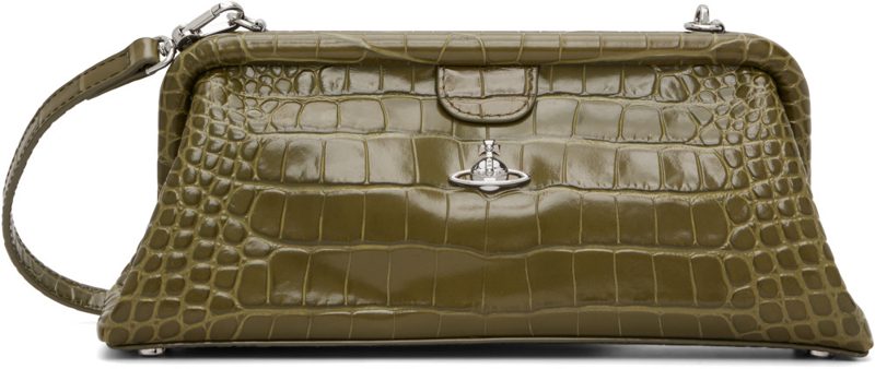 Khaki Jane Frame Bag 262314F048054