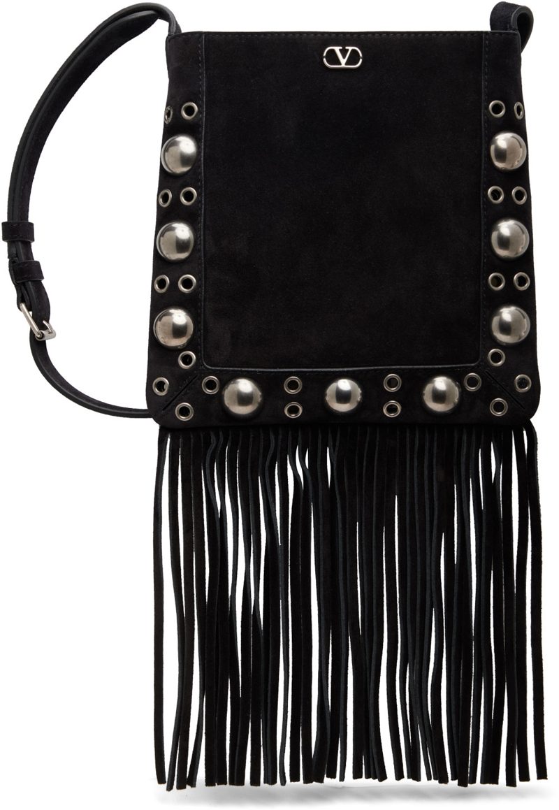 Garavani Black Nellcoete Small Shoulder Bag 262807F048024