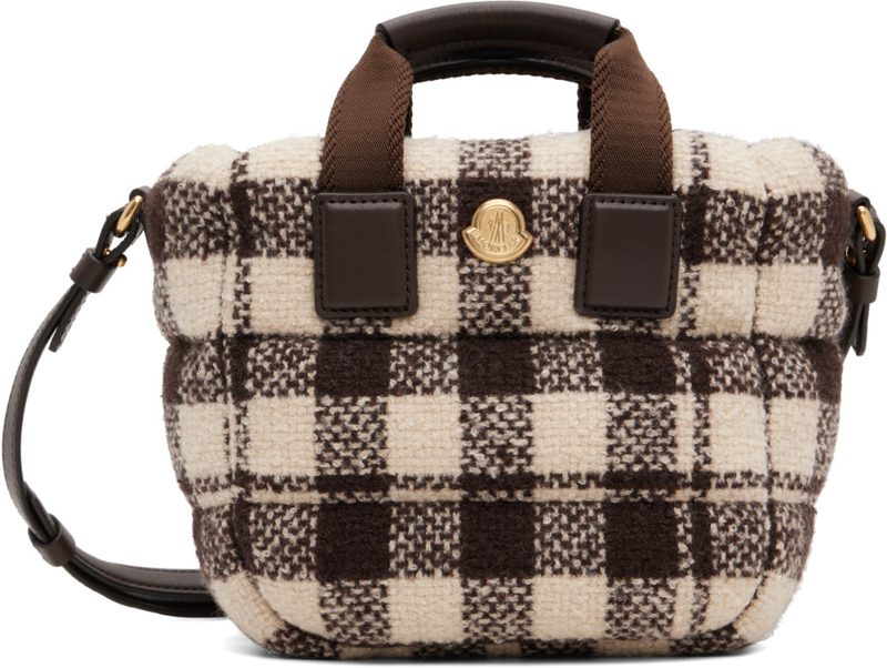 Brown & [오프화이트] Caradoc Micro Tote Bag 262111F048004