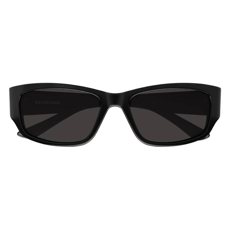 Grey Rectangular Unisex Sunglasses BB0368SK 001 57_Black