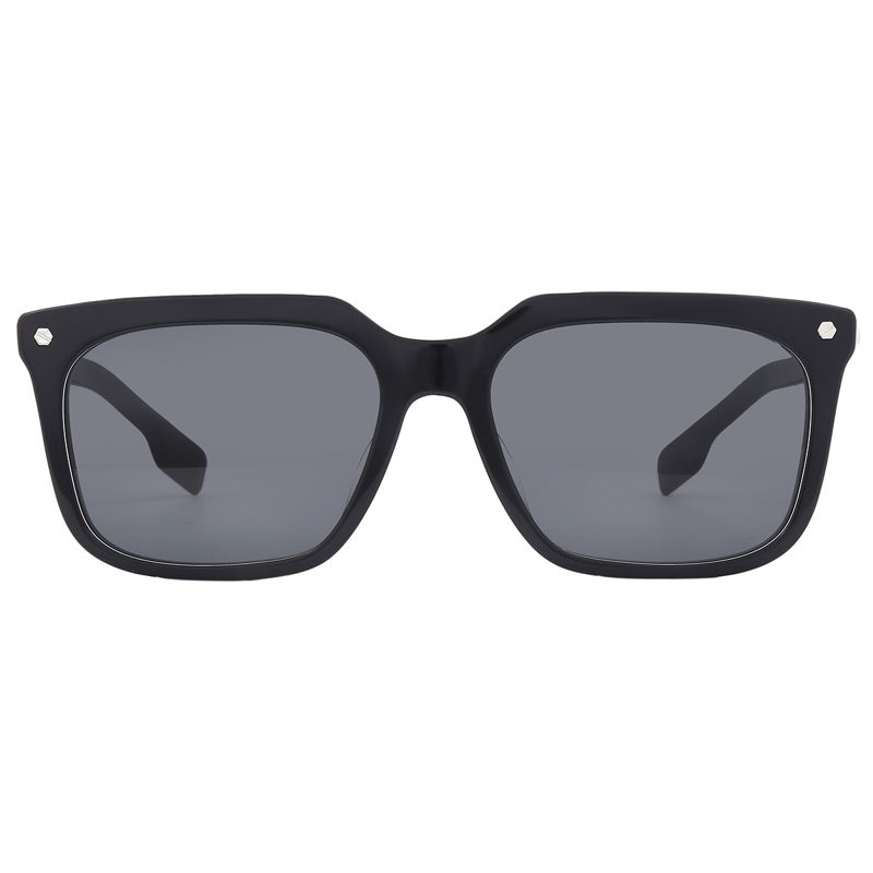 Carnaby Dark Gray Square Mens Sunglasses BE4337F 379887 56_Black