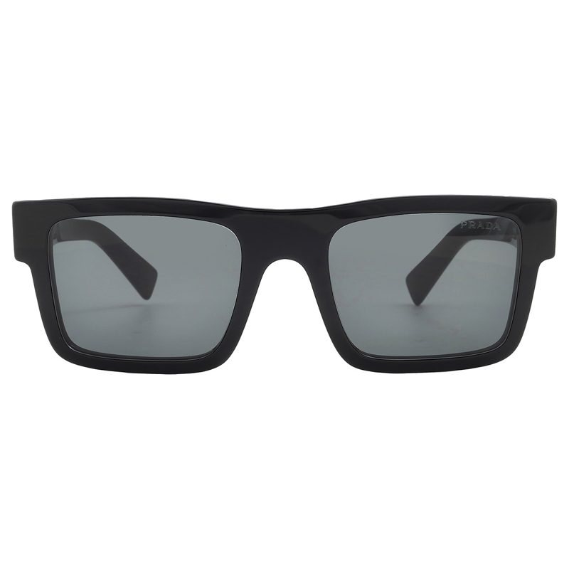 Dark Grey Browline Mens Sunglasses PR 19WS 1AB5S0 52