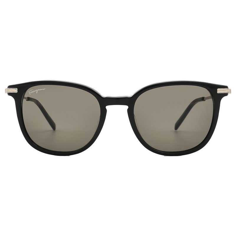 Salvatore Grey Square Mens Sunglasses SF1015S 001 52