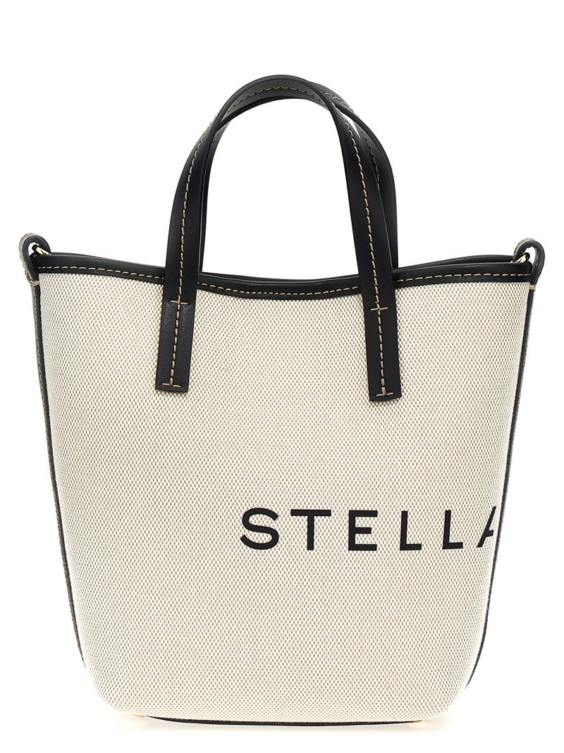 Bucket Bag Eco Salt And Pepper Canvas_Beige
