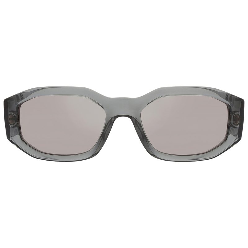 Light Grey Mirrored Silver Geometric Unisex Sunglasses VE4361 311/6G 53