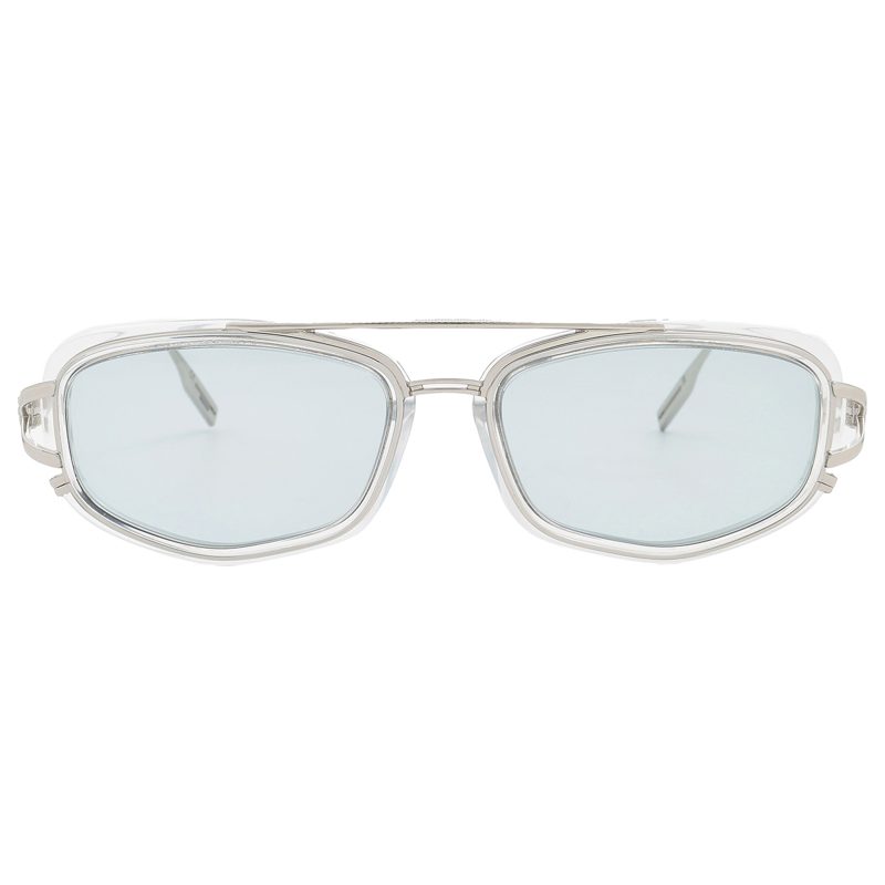 NEO[디올] S1U Blue Irregular Mens Sunglasses DM40031U 26V 56