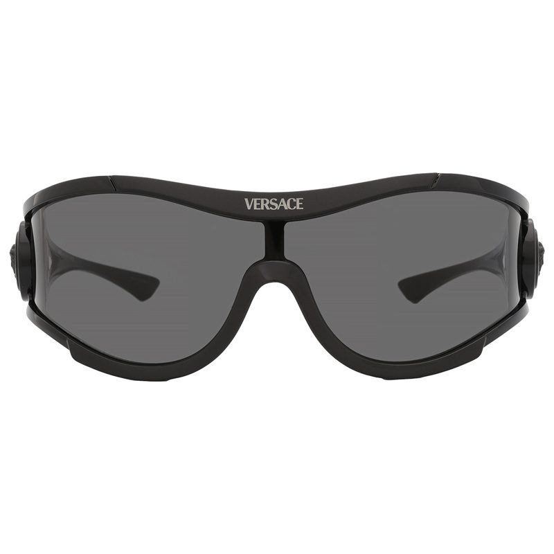 Dark Grey Shield Unisex Sunglasses VE4475 536087 142
